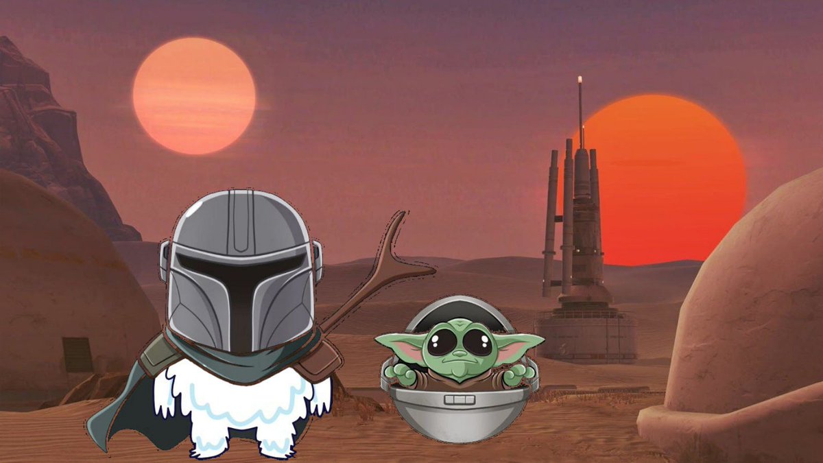 BakeboyC's tweet photo. New #Mandalorian sticker unveiled today in the #Cakemonster TG. What a #fun group of people we have. Doesn't this look #awesome.
@thecakemnstr is so so #memable it's difficult NOT to come up with new things & ideas.
BUY $MONSTA NOW! THIS IS THE WAY! https://t.co/bER3AzCrNd
