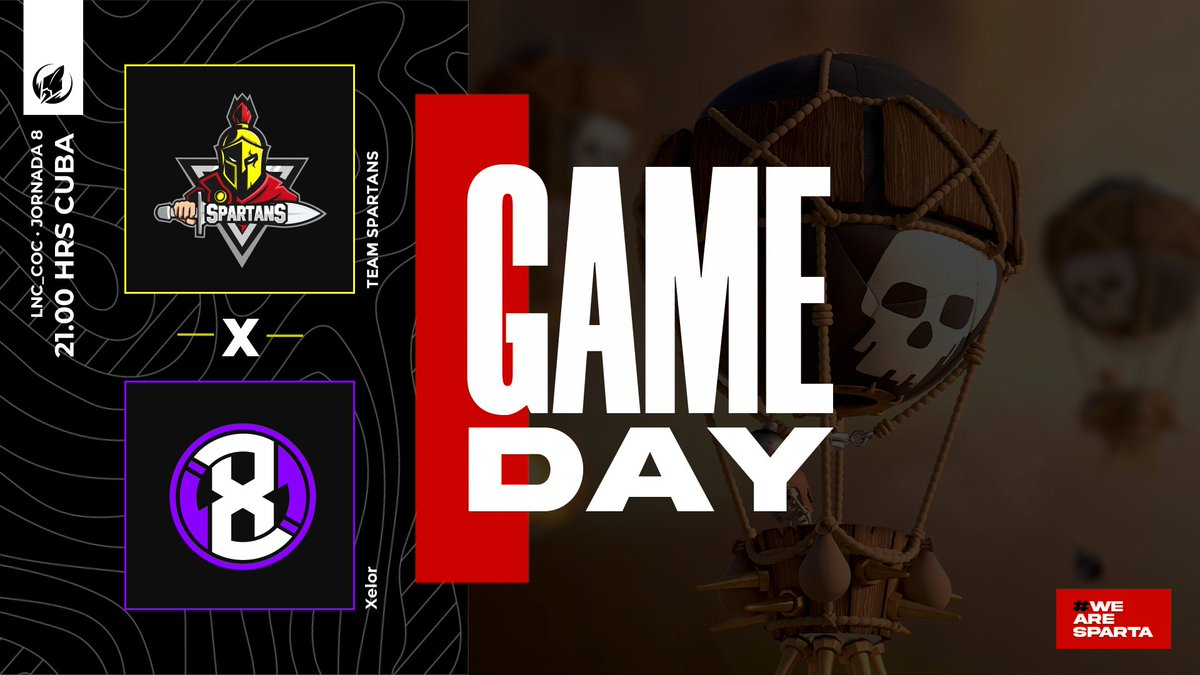 #ClashofClans | GameDay 

Toca seguir cosechando victorias para intentar retomar ese 1er puesto en la tabla #LNC_COC 🏆🇨🇺

🏆| <a href="/FSC_GG/">FSC</a> 
🆚️| @XelorGG 
⏰| 21:00 🇨🇺

#WeAreSparta