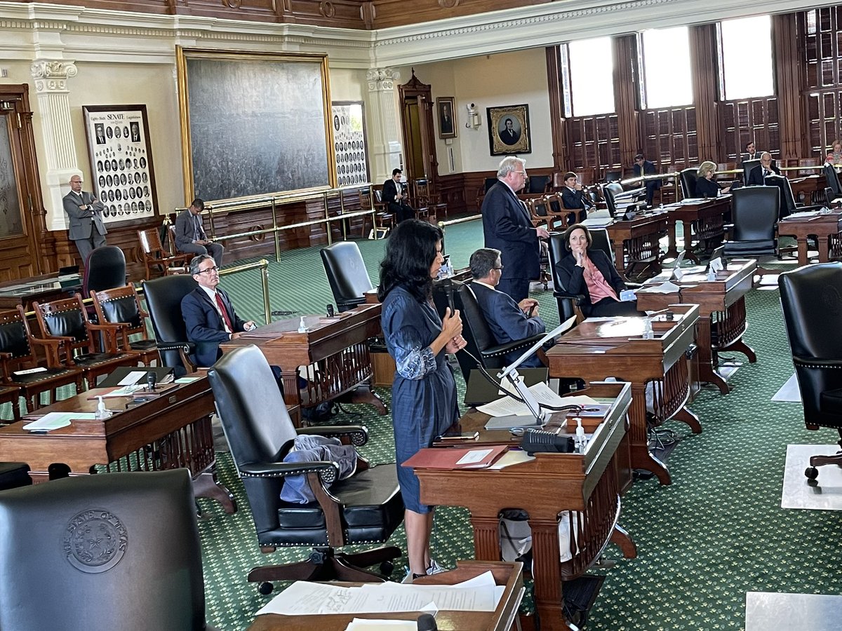 On behalf of my constituents of #SD6 & all #Texas voters, I have began to filibuster TX’s #VoterSuppression bill #SB1. 

🗳TUNE IN: bit.ly/TXSenateLive

#StandWithCarol in the fight by sharing how this bill would affect you w/#TxDemFilibuster or via TxDemFilibuster@gmail.com