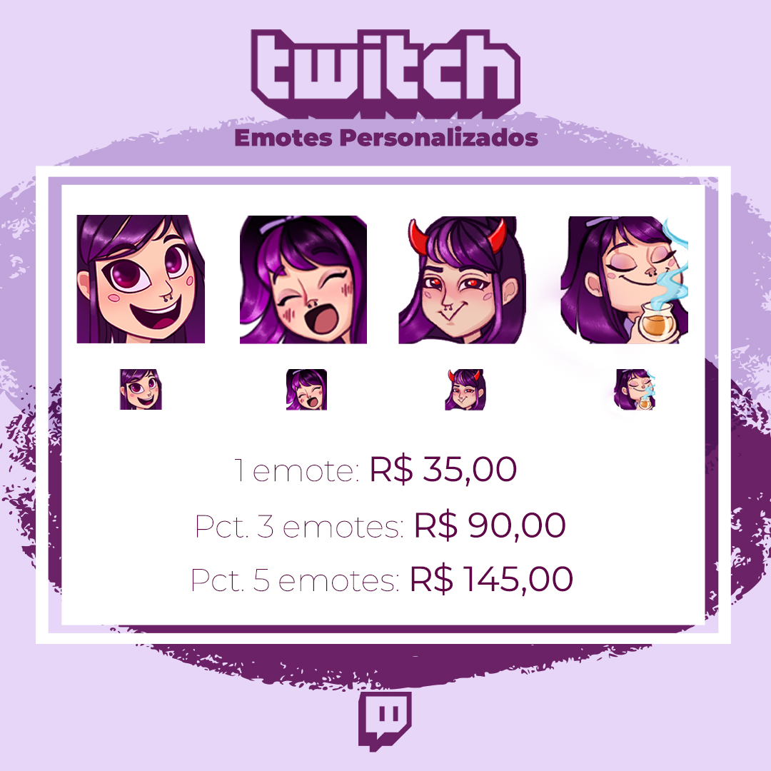 ArtStation - ALL twitch emotes and badges 2020