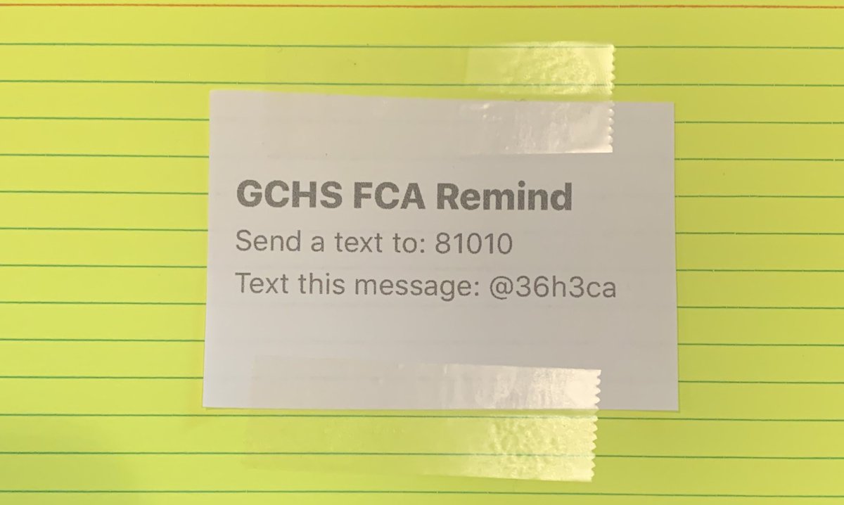 Join up! New remind for this school year and school years ahead! Keep up with updates on meetings