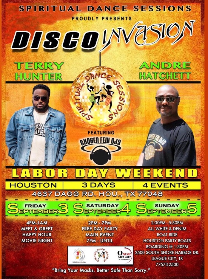 officialKTSU909's tweet photo. Disco Invasion!🕺🏾 Labor Day Weekend. Get Your Tix Today! 🎟💃🏾 #disco #goodvibes #music #ktsu909fm #htx #ktsu #KTSU #KTSUradio #KTSUAPP #KTSUstrong #KTSU909FM #KTSUMember #publicradio https://t.co/AEXQjLi78V