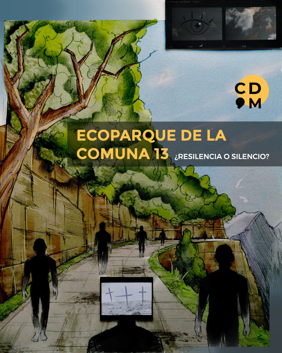 ConstruyendoDM's tweet photo. ¿Qué se encuentra bajo un terreno que ha sido golpeado por la violencia durante décadas? ¿Cómo se transforma un territorio de terror y silencio en un espacio de recreación y unión? 
"Ecoparque de la comuna 13, ¿resilencia o silencio?" (T2 - E5) https://t.co/1mHzLIZshl