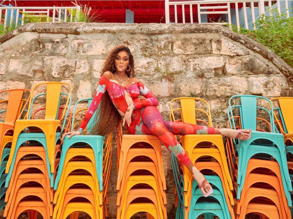 Jamaican Canadian supermodel Winnie Harlow talks new fashion collaboration