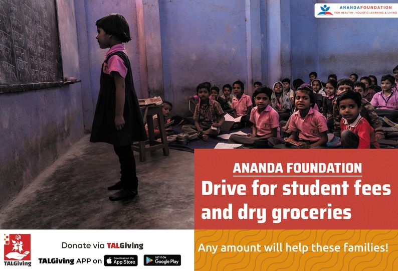 talgiving's tweet photo. Support Ananda Foundation efforts to provide dry groceries and payments for student fees to families impacted by COVID-19. Learn more and donate on the TALGiving App: https://t.co/OJg5taU6Gt #kindness #groceries #TALGiving #giveadollar https://t.co/bbfRIOAspa