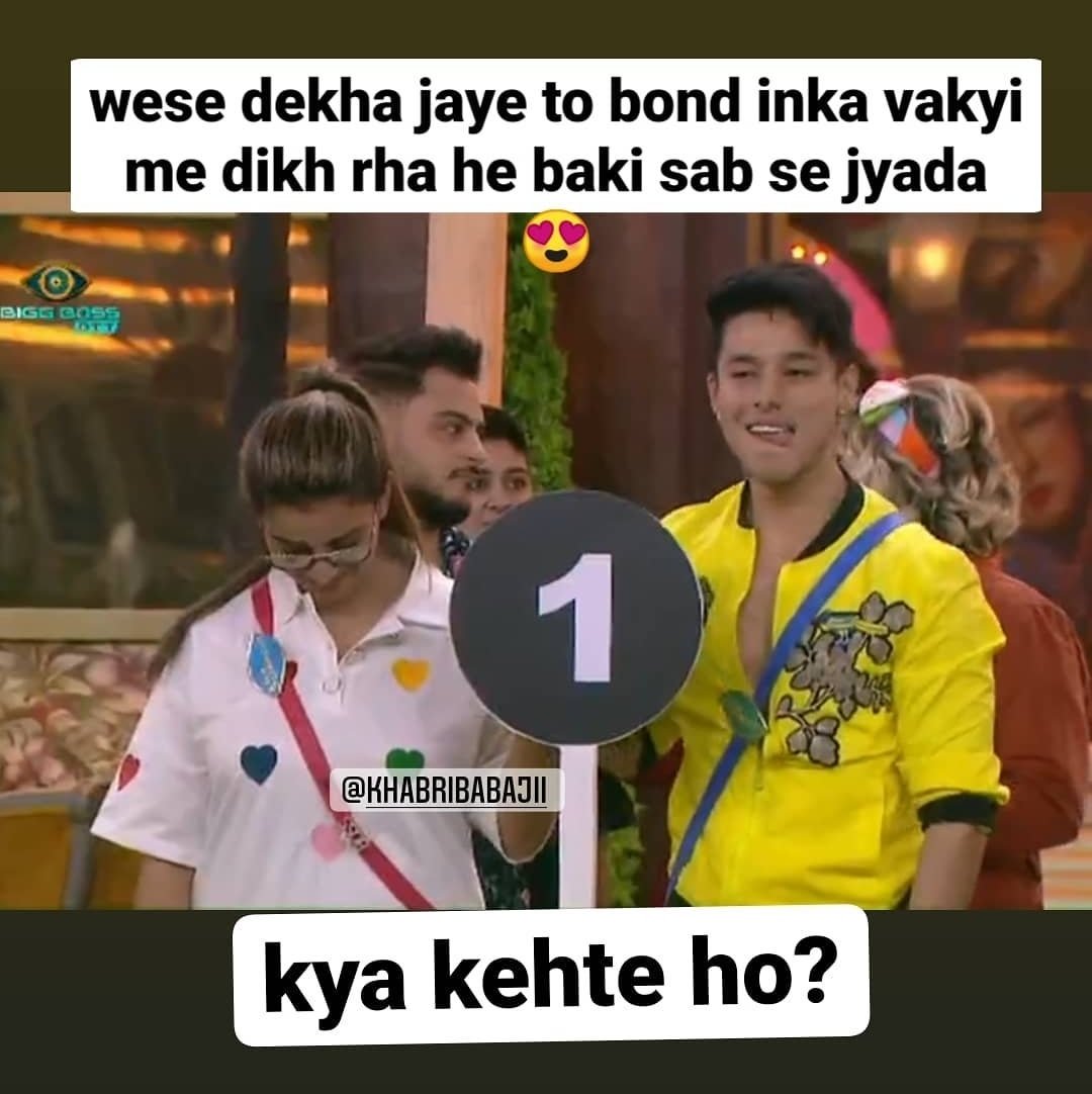 programmerharsh's tweet photo. @AKSHARASINGH1 @realsehajpal 
You guy's are killing it in the house🔥.
Congratulations for becoming the first captain of the season.
#AksharaSingh #BossLady 
#PratikSehajpal #BossMan 
#BiggBossOTT #BiggBoss 
@BiggBoss @EndemolShineIND @justvoot @VootSelect https://t.co/p9CccX5qFA
