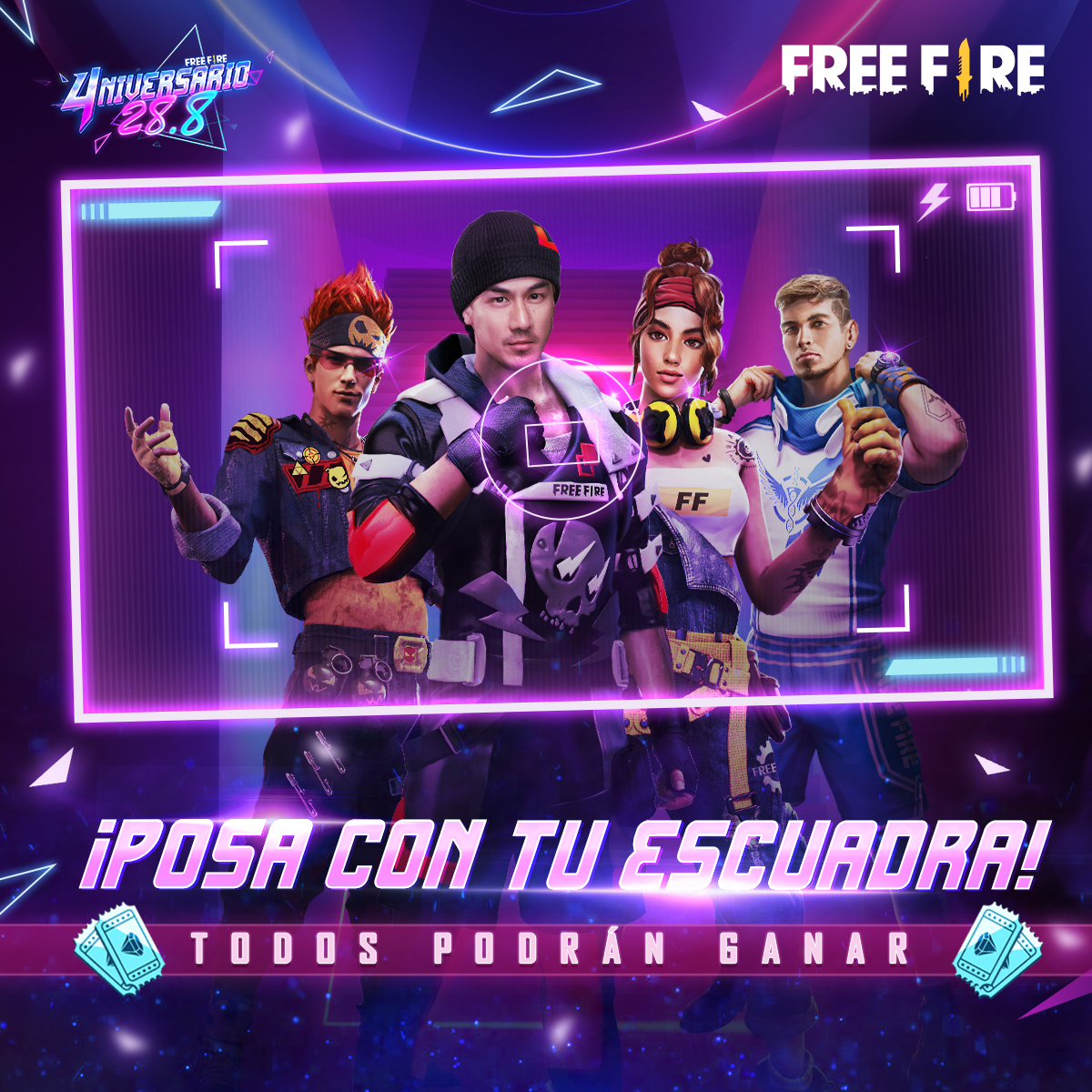 Garena Free Fire LATAM on X: #SomosÁguilas 🔥🦅 / X