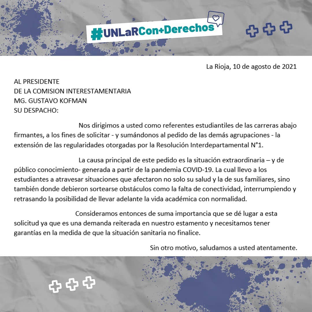 VOCESEstudiant1's tweet photo. N° 1, permitiendo así rendir en condición de regulares a los estudiantes que por diferentes motivos no hayan podido hacerlo anteriormente. 

📍SUMA TU FIRMA - Podes encontrar el link en nuestra bio o pedirlo a cualquiera de nuestros compañeros ‼ https://t.co/6GbOj5pgnL