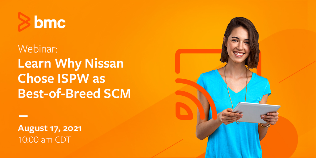 Want to learn more about how companies have successfully migrated to BMC Compuware ISPW as their SCM of choice? Join this webinar on August 17 at 10 am CDT to learn why Nissan chose ISPW and how BMC helped them migrate. #DevOps #mainframe 

spr.ly/6012ylUGn