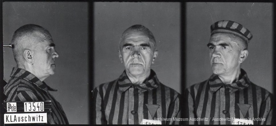 12 August 1883 | A Pole, Wacław Szumański, was born in Łomża. A lawyer.

In #Auschwitz from 6 April 1941.
No. 13540
He was shot in the camp on 11 October 1943.