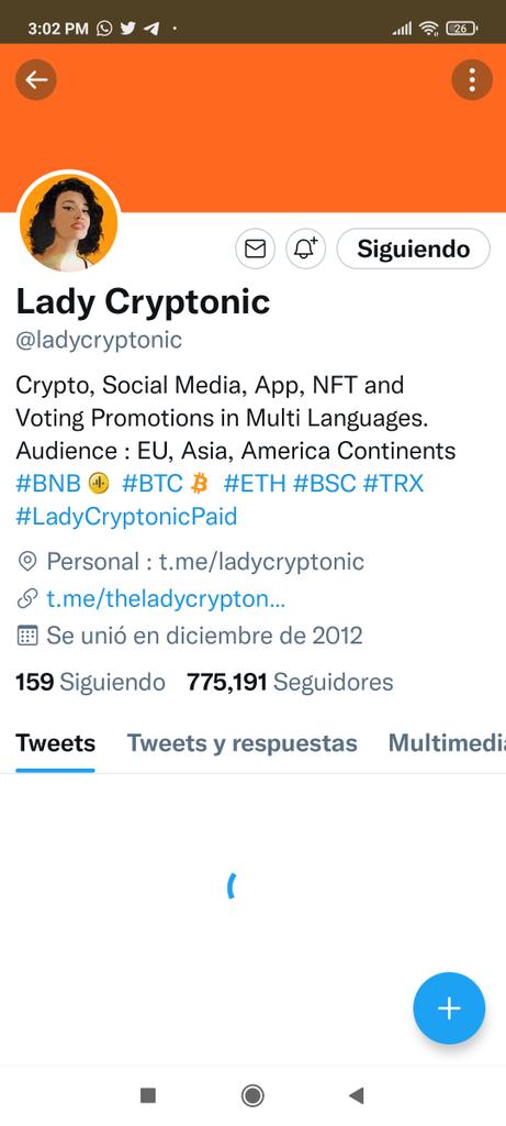 VeruCrypto12's tweet photo. @ladycryptonic Done 💗 https://t.co/KBezTgBLhH