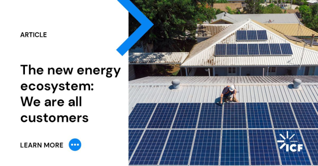 yes_JustT's tweet photo. In our new decarbonized future, how will we ensure that the benefits extend to all customers? My @ICF colleague Patty Cook takes a look at four steps to provide clean and equitable customer programs. https://t.co/1WhPGajrh2 https://t.co/hNPqYrrOKk