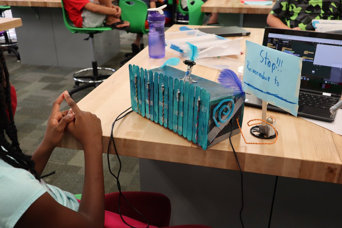 We just finished our summer #Makerspace Camps! Our two groups of campers spent a week being creative as they practiced the Engineering Design Process. We have more camps coming up in the fall! Register at ceregistration.uvu.edu/s/store#/store…
