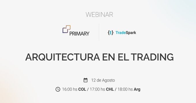#MAÑANA
Arquitectura en el trading

La arquitectura de información como catalizador de las empresas de la región

18hs ARG - Ingresando en:
zoom.us/webinar/regist…

#trading #SaaS #ArquitecturaSocial
CC <a href="/arquants/">AR Quants</a>