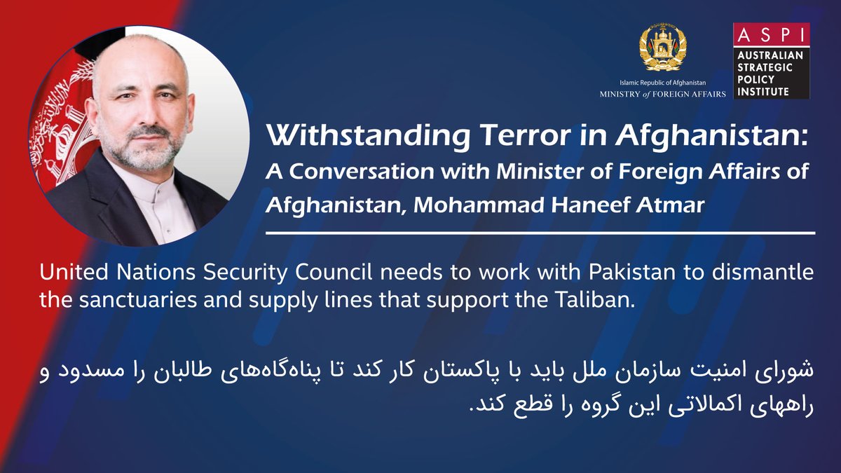 Ministry of Foreign Affairs - Afghanistan 🇦🇫 (@mfa_afghanistan) on Twitter photo 2021-08-11 19:25:42