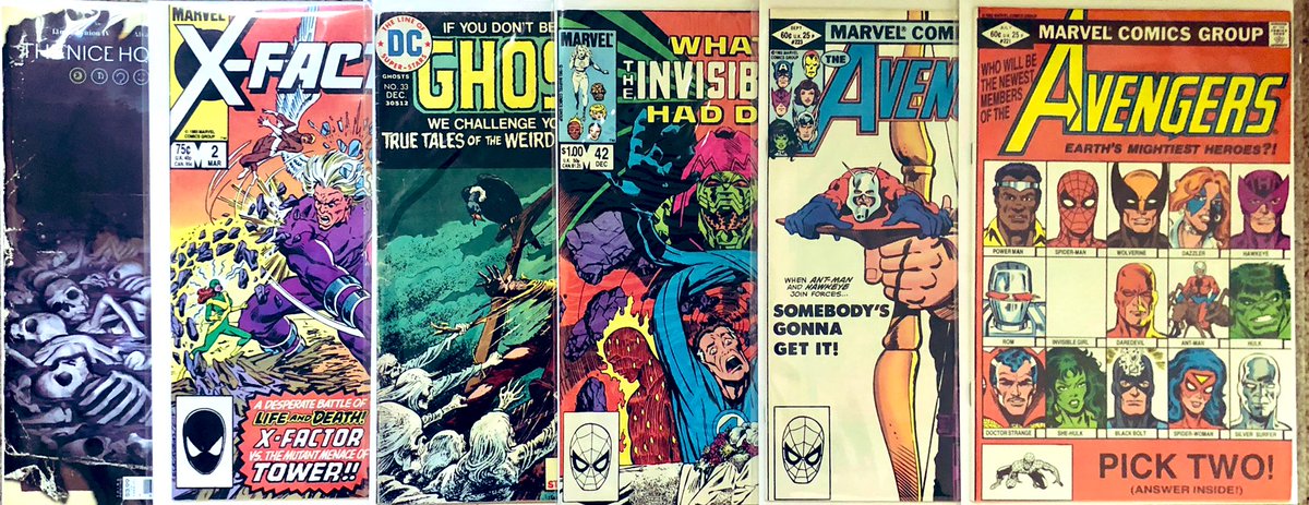 DallanB's tweet photo. More Uncanny acquisitions, and some canny ones, too.
Highlights include being 1 step closer to having all #DireWraith appearances, and 1 step closer to having all of #ROM’s appearances.
👍🏼👍🏼 https://t.co/jD5T5WImCT