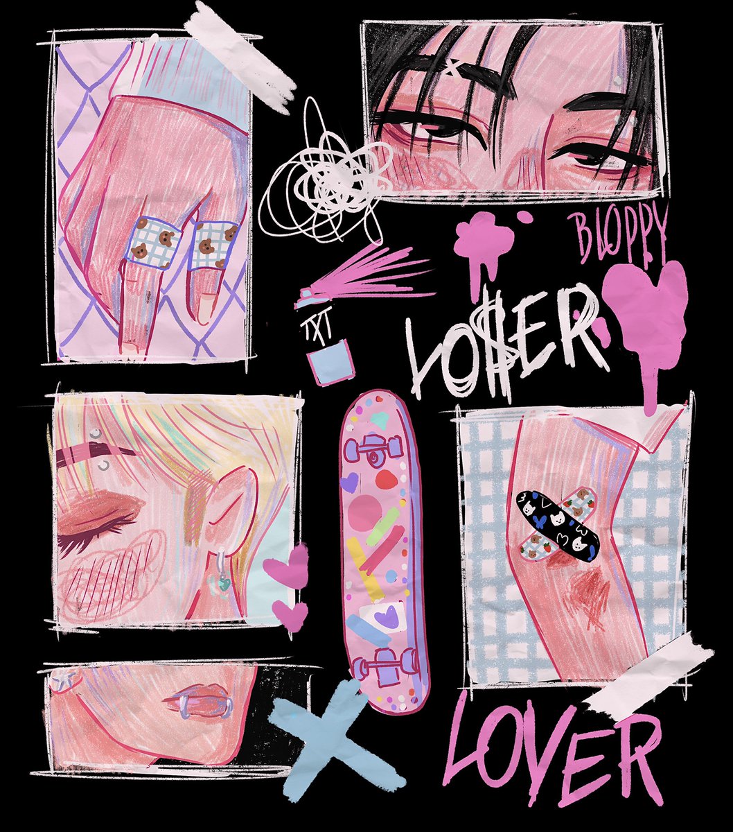 Yes im obsessed 🛹💖🖤💜

#txt #TXTfanart #TXT_FREEZE #LOSER_LOVER #fight_or_escape