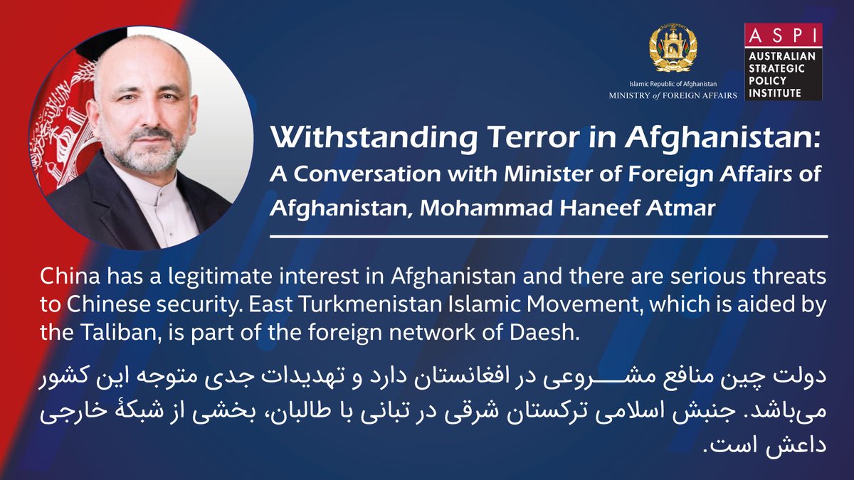 Ministry of Foreign Affairs - Afghanistan 🇦🇫 (@mfa_afghanistan) on Twitter photo 2021-08-11 19:34:35