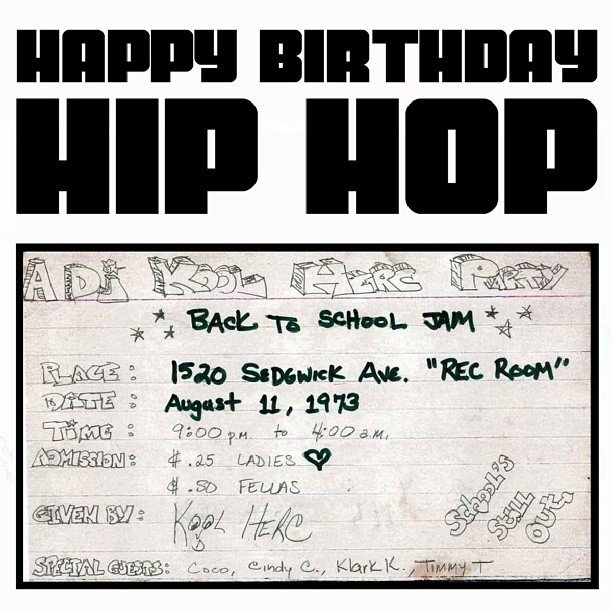 IamSubstantial's tweet image. Happy Born Day Hip-Hop! 🖤 48.
#HipHop #djkoolherc #sedgwickave #thebronx #humblebeginnings