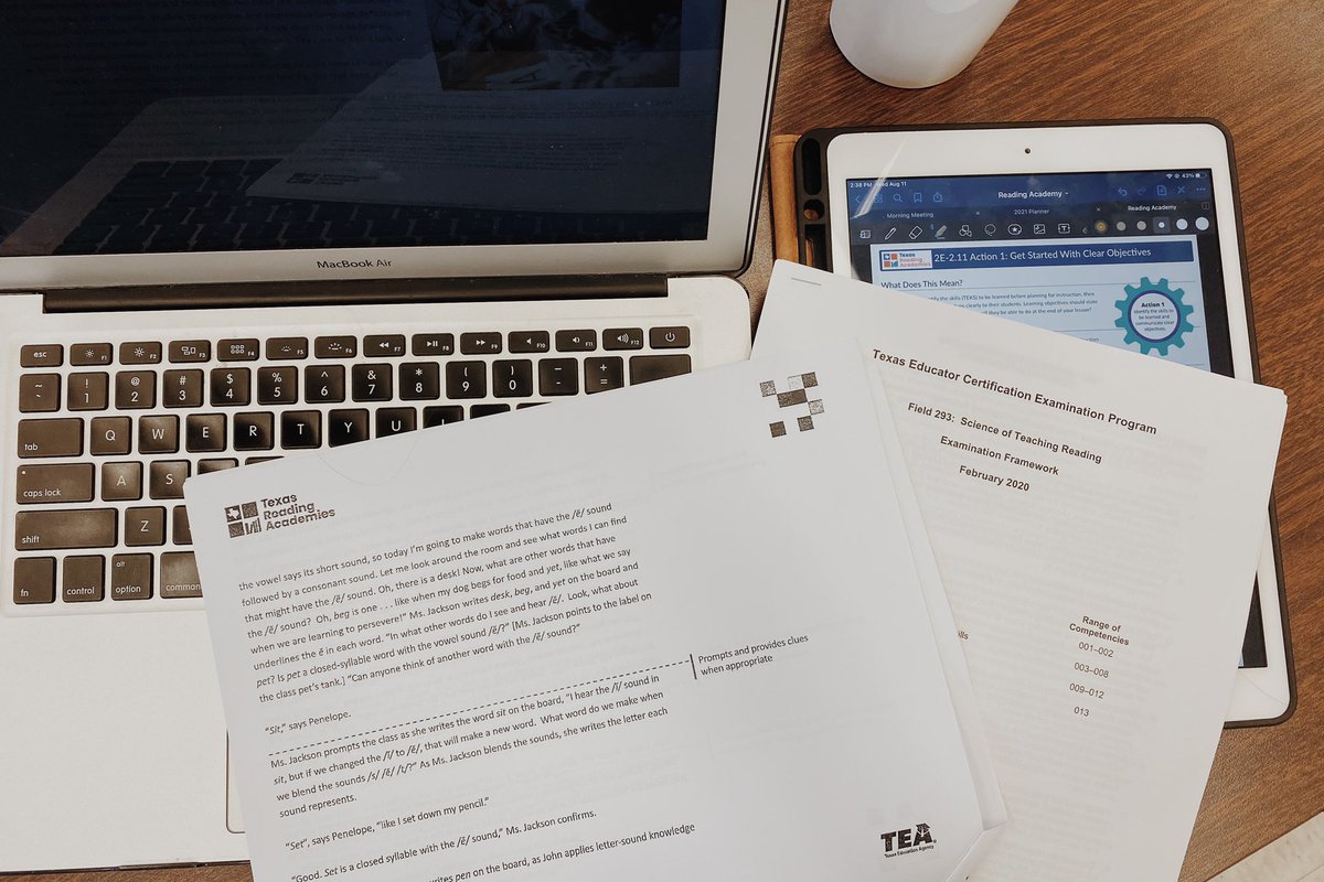 msbsatxteacher's tweet image. Diving deeper into instruction and evidence-based research for my kinder kiddos!

#texasreadingacademies #scienceofteachingreading