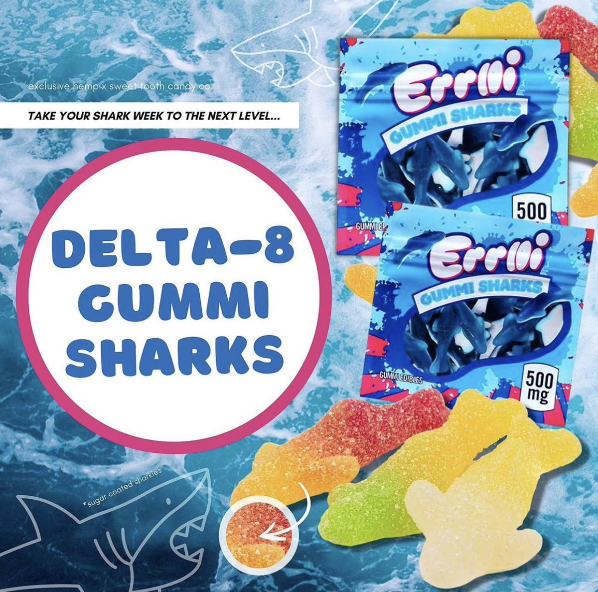 HempProfessor1's tweet photo. What’s a sharks favorite sandwich? Peanut butter and jellyfish. #HempProducts #CBDProducts #Delta8Products #CBNProducts #CBGProducts #LikeOrSharePlease https://t.co/3LfIcd9ZvQ