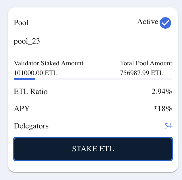 AnchorStaking's tweet photo. This is amazing! 54 delegates with over 750K $ETL staked!! Thank you all for choosing Anchor Staking Pool_23 Ticker #ANKS with your #Etherlite

#Crypto #ToTheMoon https://t.co/c8h2OxLqCw