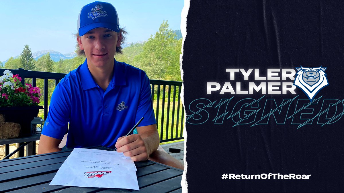 Welcome to Victoria, Tyler!

The Victoria Royals have signed Junior Hockey League (AJHL) goalie, Tyler Palmer, to a WHL Standard Player Agreement

Full details: bit.ly/TylerPalmerSig…