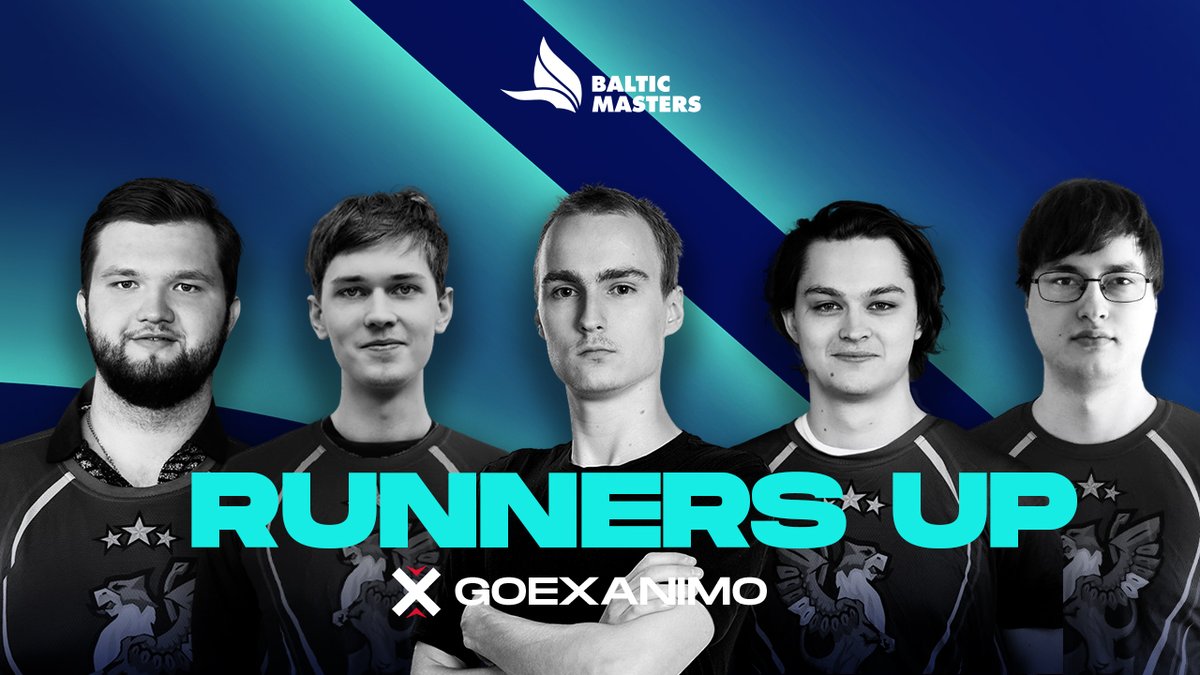Baltic Masters (@balticmastersgg) on Twitter photo Let's not forget our 2nd place winners <a href="/GOEXANIMO/">GOEXANIMO</a> who put up a real fight in the finals! 🌟
<a href="/HomelessMaster/">Homeless Master</a>
<a href="/Facen8D/">Facen</a>
<a href="/Ruf1v9/">Ruf</a>
<a href="/Klydex1/">Klydex</a>
<a href="/bAZZILISKS/">bAZZILISKS</a> Let's not forget our 2nd place winners <a href="/GOEXANIMO/">GOEXANIMO</a> who put up a real fight in the finals! 🌟
<a href="/HomelessMaster/">Homeless Master</a>
<a href="/Facen8D/">Facen</a>
<a href="/Ruf1v9/">Ruf</a>
<a href="/Klydex1/">Klydex</a>
<a href="/bAZZILISKS/">bAZZILISKS</a>
