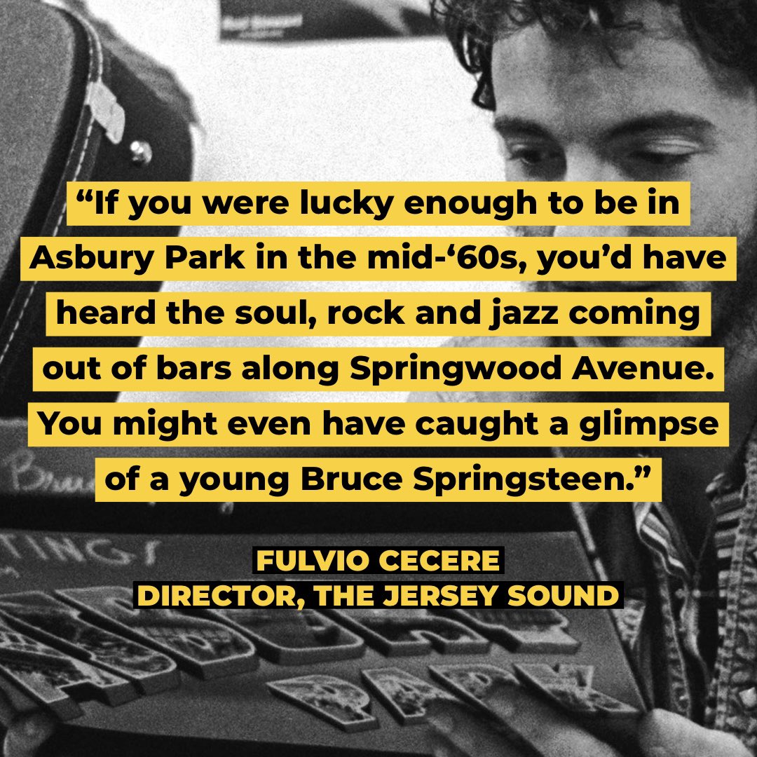Read @fcecere’s full piece on our upcoming docuseries at TheJerseySound.com #fulviocecere #newjersey #asburypark #thejerseysound #docuseries #njrocks