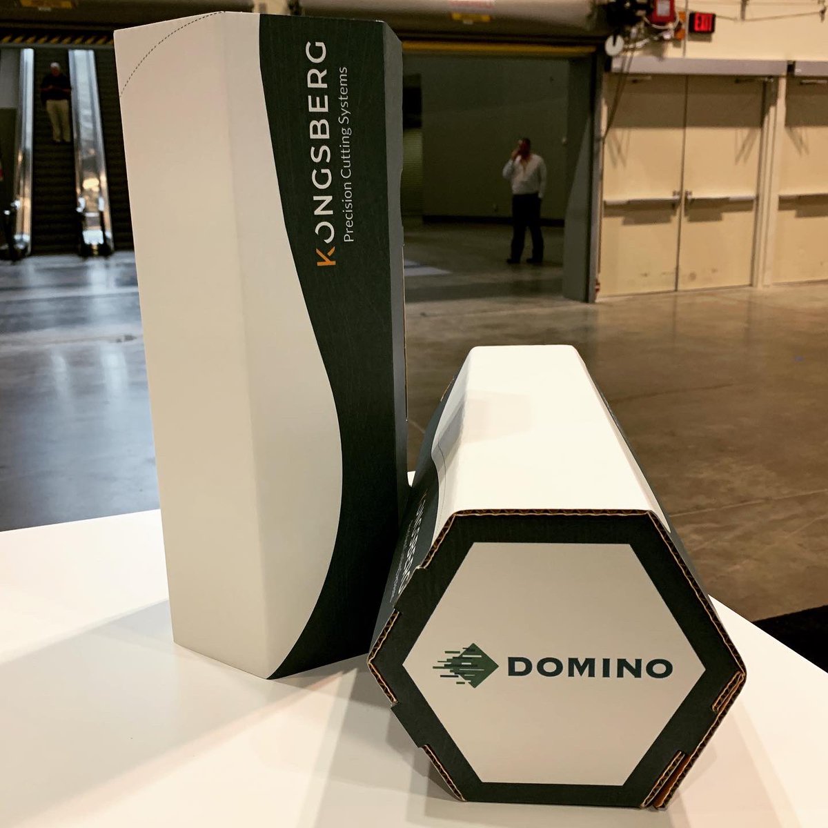 kongsbergpcs's tweet photo. Our booth wouldn’t be possible without the collaboration of our partners. Thank you to #reboard for suppling materials, @NordwerkDesign on the designs and @domino_na for printing these displays. #SuperCorrExpo https://t.co/egILBrMvGL