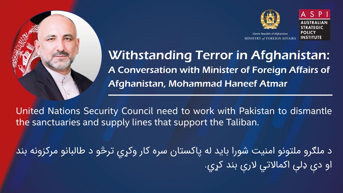 Ministry of Foreign Affairs - Afghanistan 🇦🇫 (@mfa_afghanistan) on Twitter photo 2021-08-11 20:06:15