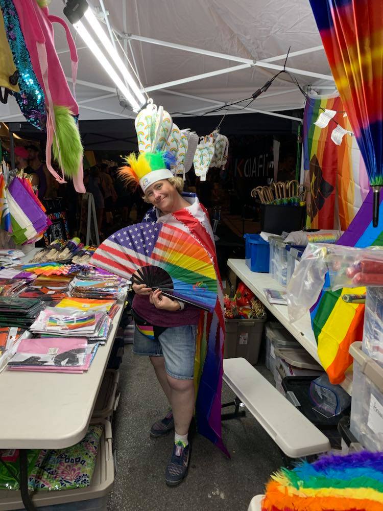 Reminiscing with our founder, Liz... from a past #PrideFestival
PrideGoneWild.com

#pride #gay #lgbt #lgbtq #loveislove #love 
#lesbian #queer #gaypride #bisexual #trans 
#transgender #lgbtqia #dragqueen #lovewins #rainbow #art #lgbtpride #gayman #gaylove #nonbinary #bhfyp