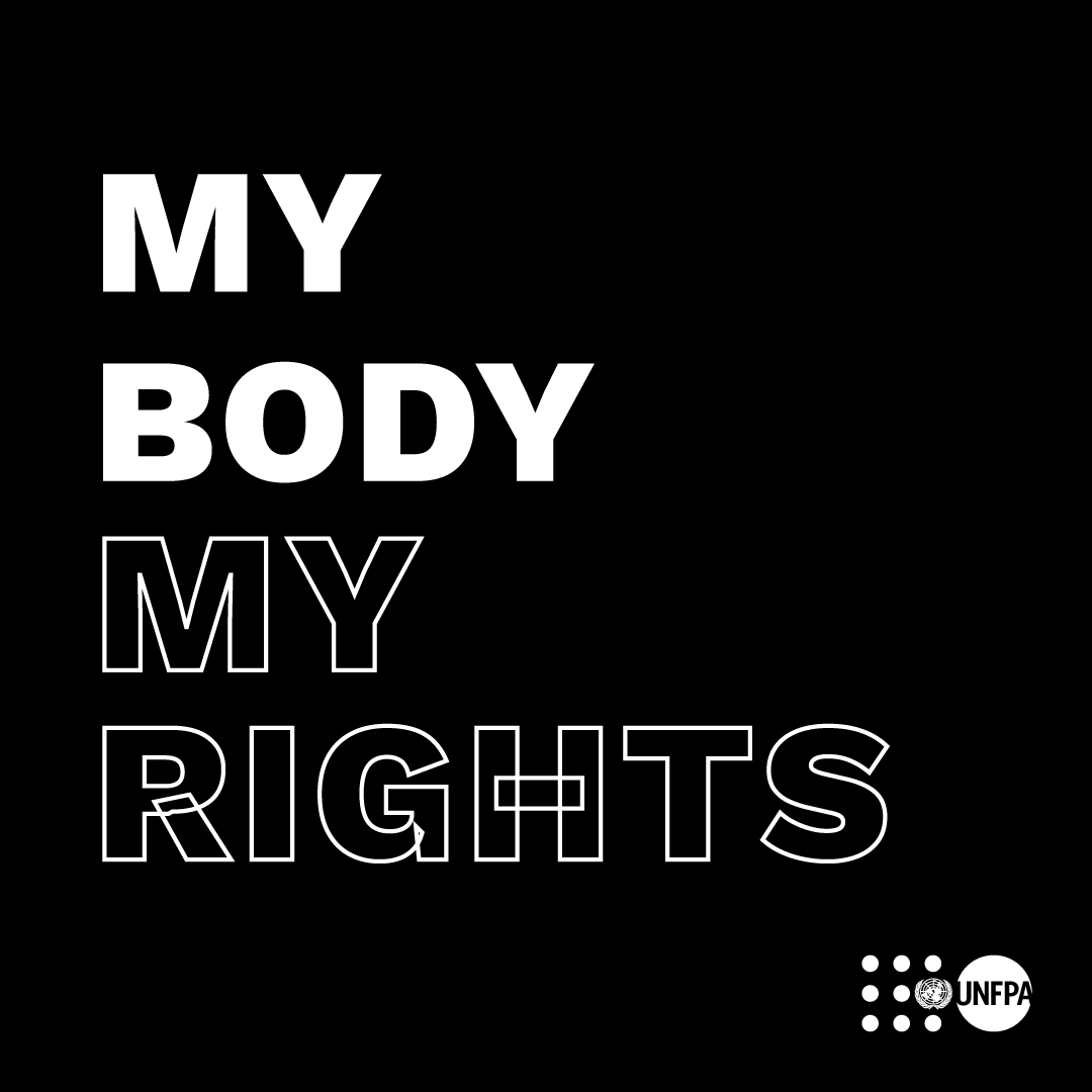 This year's State of the World Population Report is entitled: #MyBodyIsMyOwn shows that nearly half of women in 57 countries are denied their bodily autonomy/lack the power 2 make decisions ova their bodies

<a href="/Emuia/">Esther Muia</a> <a href="/abbiemse/">abbigail msemburi</a> <a href="/UNZimbabwe/">UN Zimbabwe</a> <a href="/UNFPA_ESARO/">UNFPA East and Southern Africa</a> <a href="/JostIsa/">Isabelle Jost</a> <a href="/Nya_gumbo/">Blessing Nyagumbo</a> @ZTNnews
