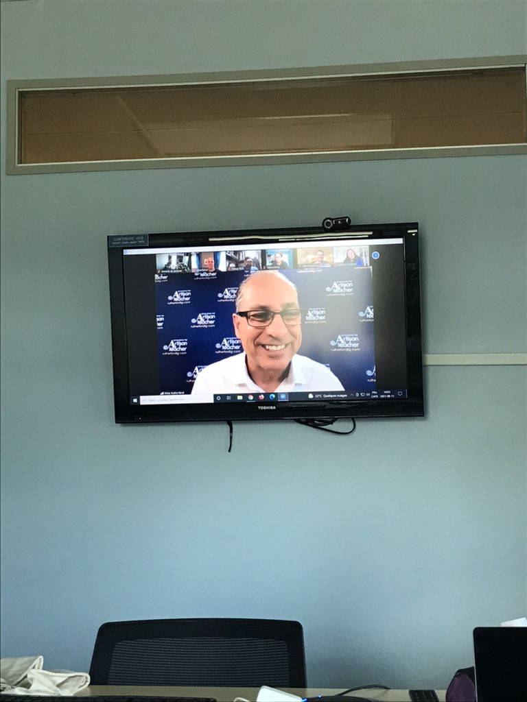 Je viens de passer deux belles journées avec <a href="/RLGMike/">Mike Rutherford</a> sur l’accompagnement pédagogique! Nos enseignants sont ceux qui ont le plus d’impact chez nos élèves, alors soyons les meilleurs accompagnateurs possibles afin qu’ils puissent faire rayonner leurs forces! #accompagnement