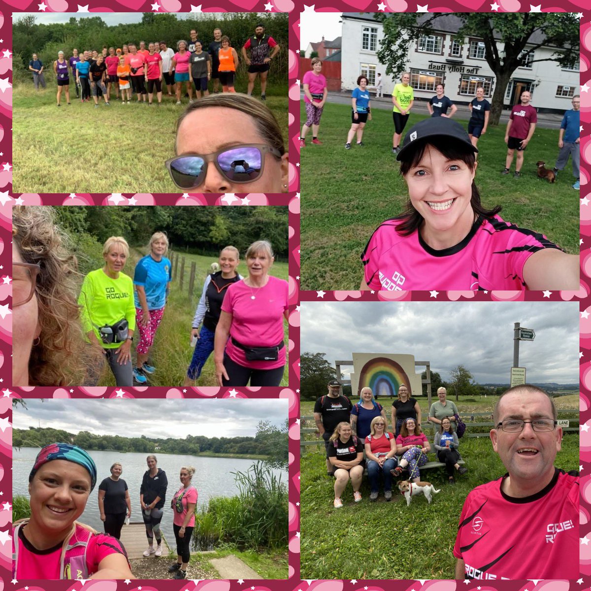 Another fabulous evening in #Ripley. Perfect running weather!  Our runners and walkers got out there at 6pm and 7pm, covering distances between 3 and 4.5 miles.