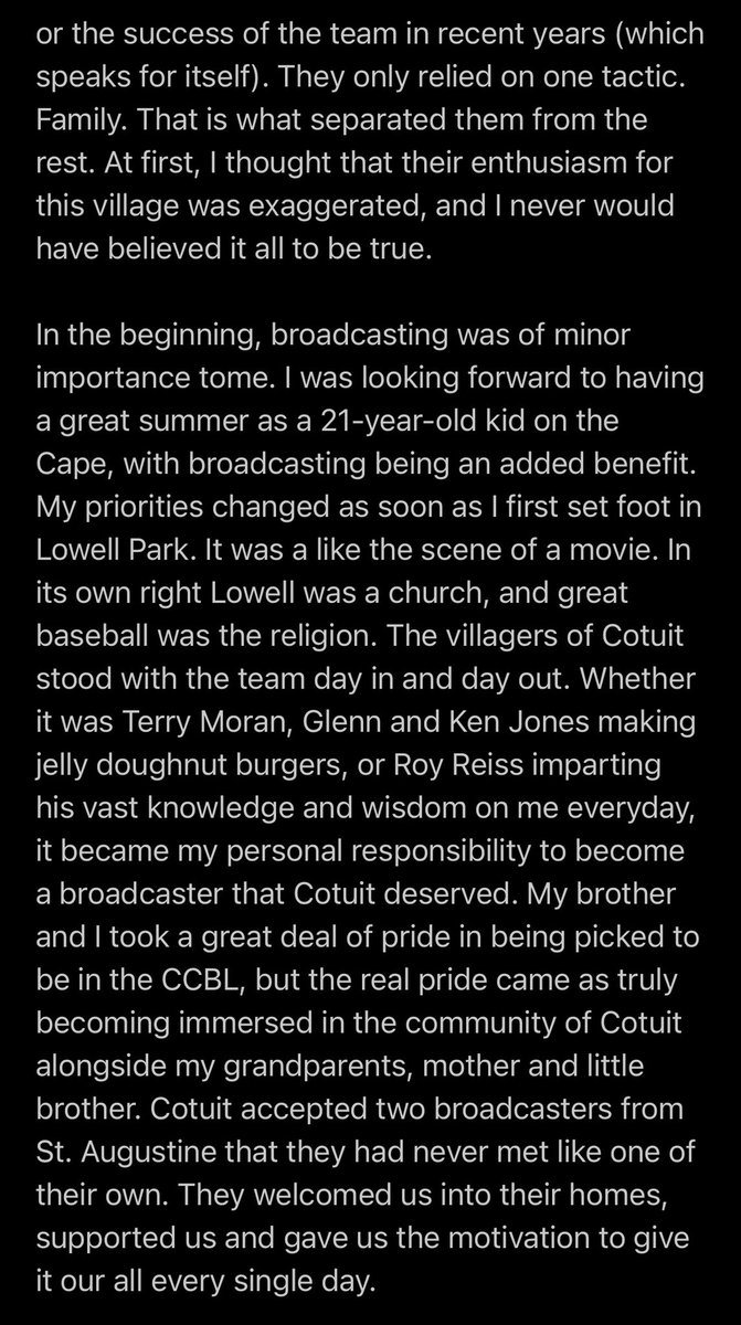 StefanCaray's tweet photo. Thank you, Cotuit. https://t.co/1qhxYQqADu