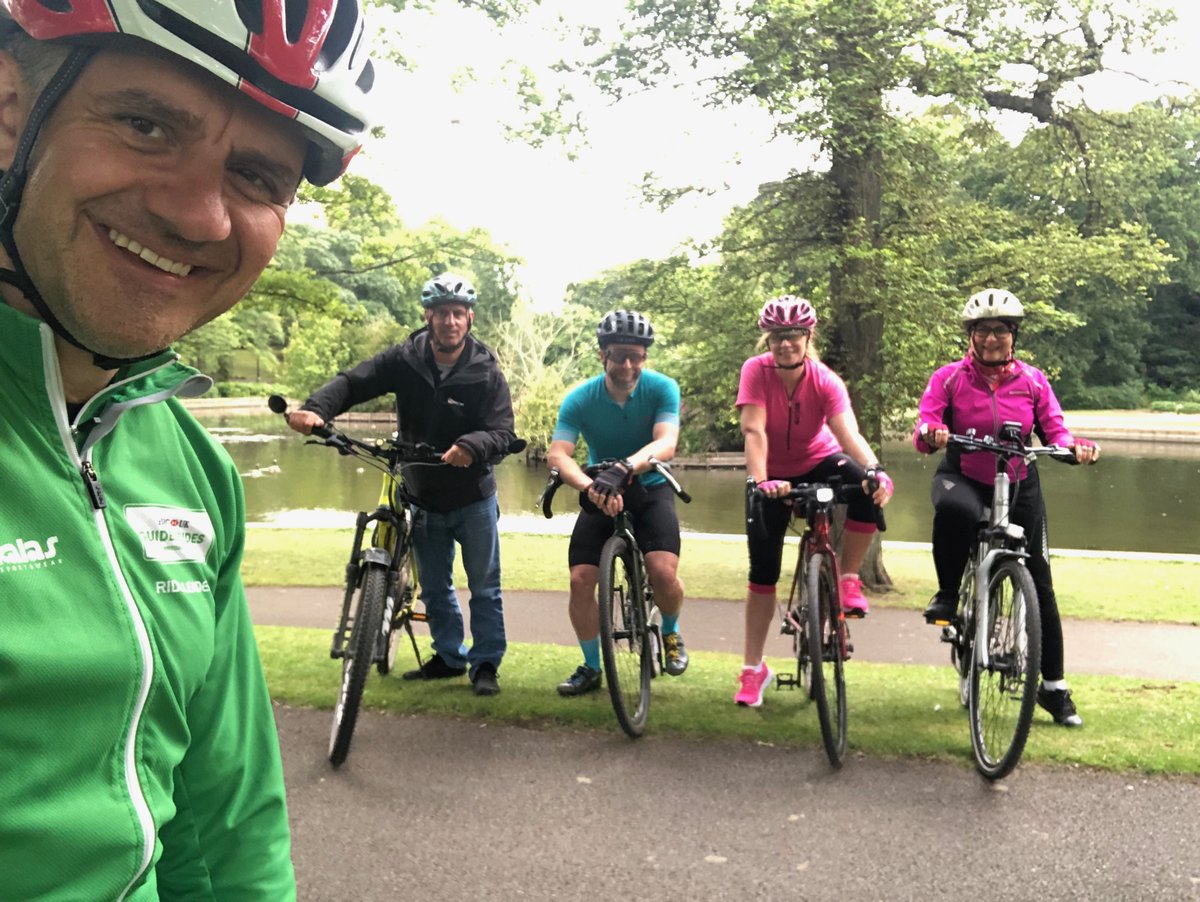 Our final summer evening ride of the year with a lovely tootle out tonight around Darlo town. Back again a week on Sunday! 🚴‍♂️💚 #ridedarlo #lovedarlo #letsride #guidedrides <a href="/letsrideuk/">Let's Ride</a> <a href="/LetsRideNE/">Let's Ride North East</a> #cycling