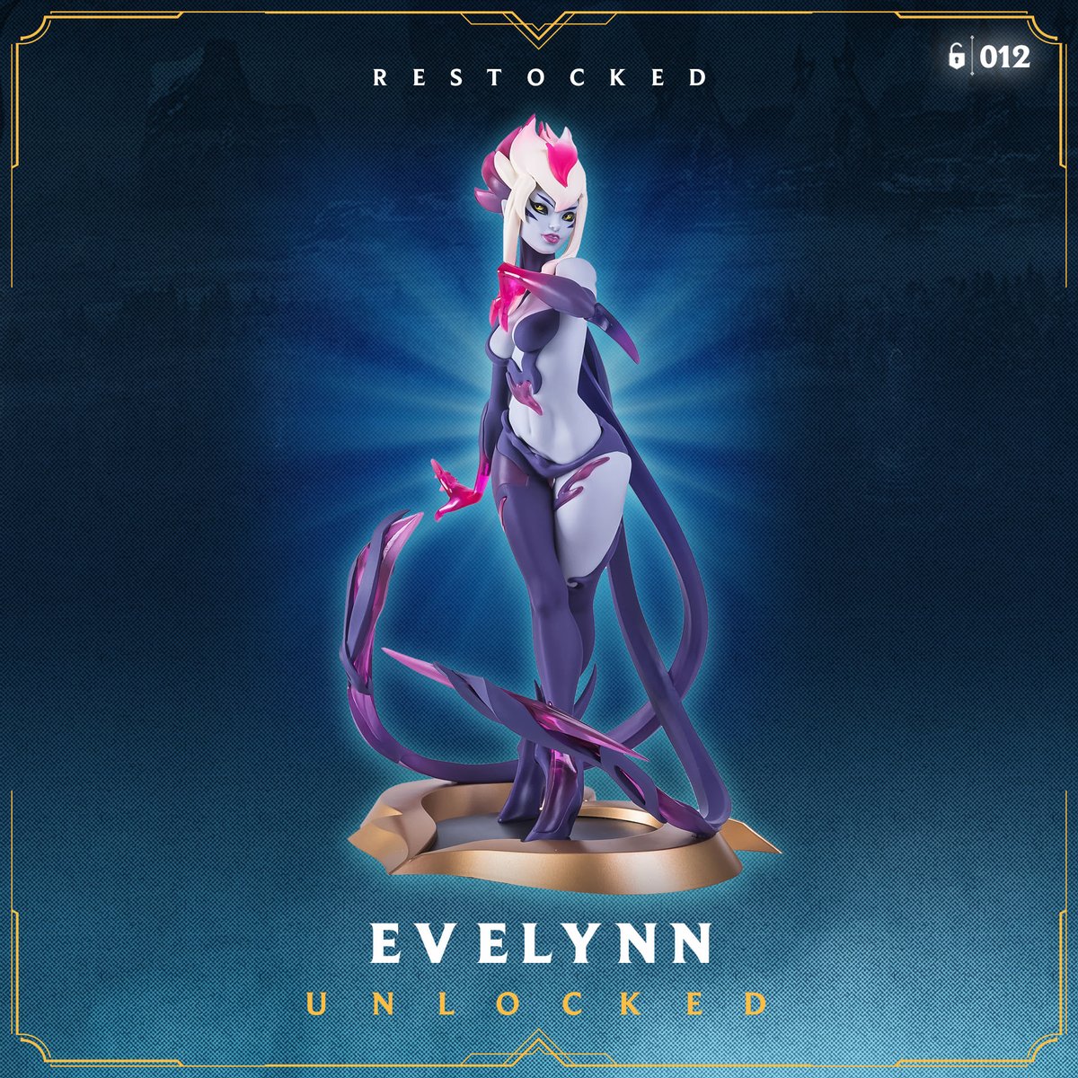 Nothing can stop the return of #Ahri, #Jinx, and #Evelynn. Unlocked Statues are now restocked. 

NA Store: riot.com/37P4IKx
EU Store: riot.com/3CH9fww
#LeagueOfLegends #RiotMerch