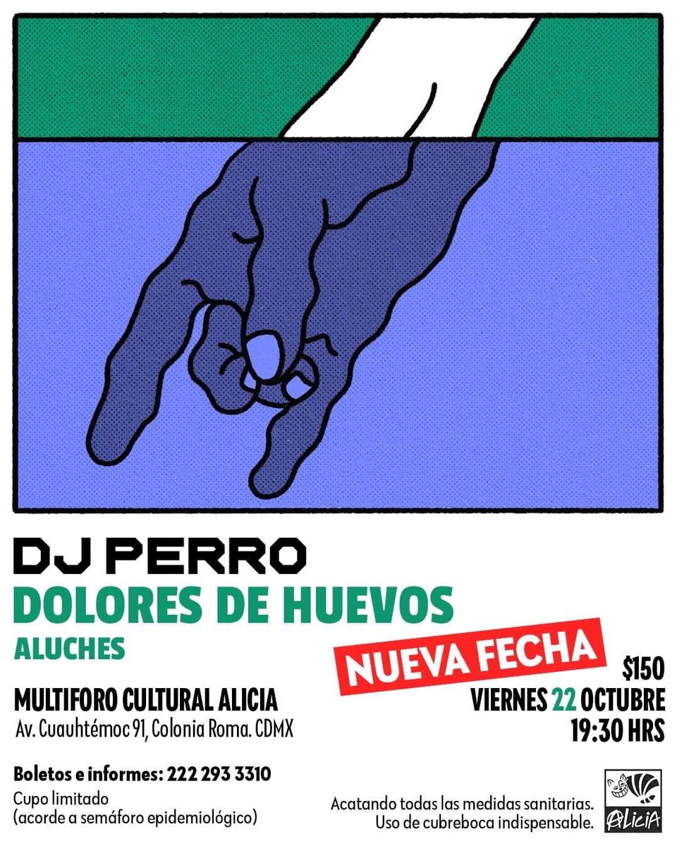Difuzionate's tweet photo. 🔥🔥#Festivaleros 🔥🔥
¡Nueva fecha!
✨ @DJPerroMX @doloresdehuevo5 @aluchesoficial ✨
.
.
.
Viernes 22 de octubre, Multiforo Cultural Alicia
#SaveTheDate #festivalero #live #sanadistancia #usacubrebocas #concierto #djperro https://t.co/DP28WXV2J9