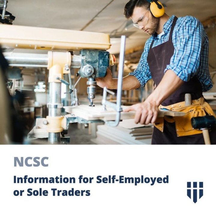 NCSC has made a comprehensive information page to help self-employed people and sole traders maintain cybersecurity.

Link: bit.ly/2RE1z8P
hedslaw #cybersafety #cybersafetytips #cybersecurity #cybersecuritytip