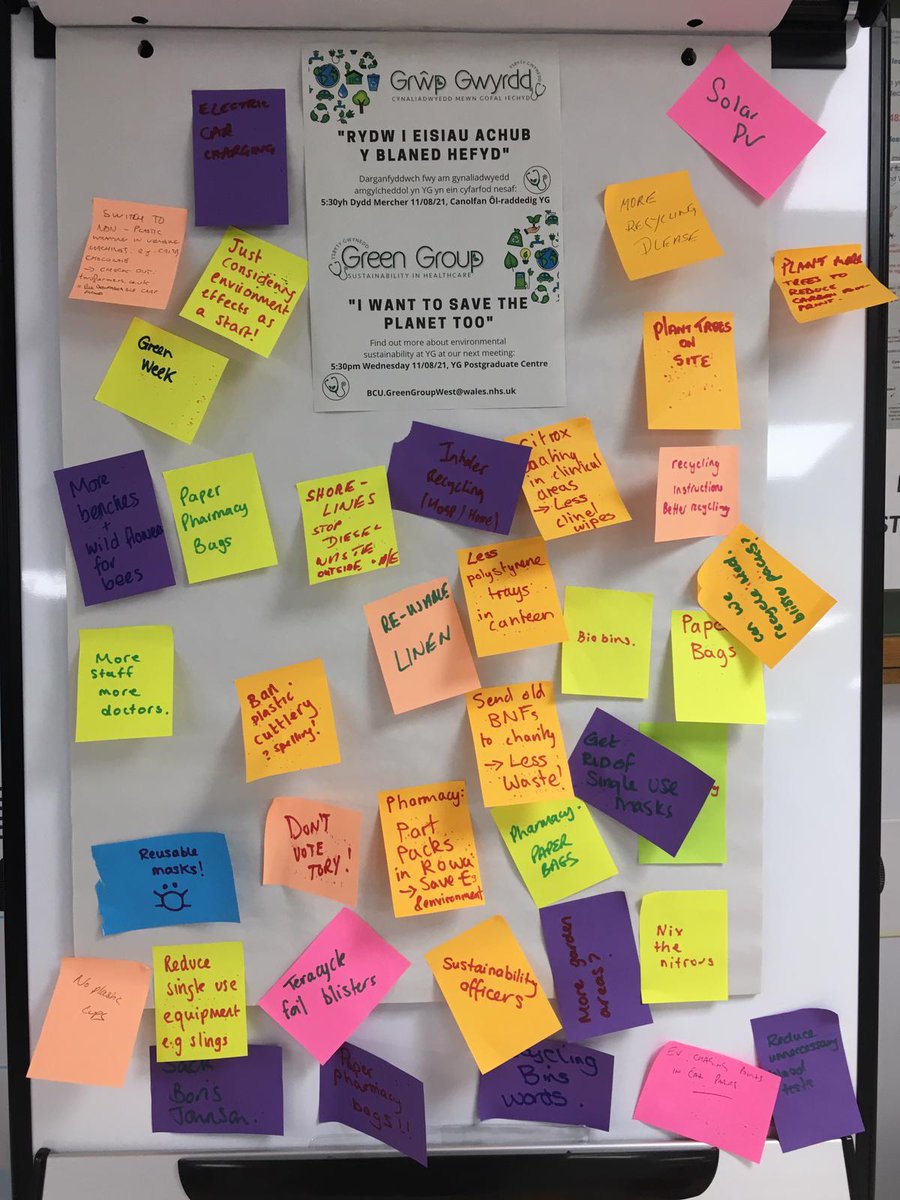 YG Green Group (@yggreengroup) on Twitter photo Gwych i gwrdd â phawb heddiw! ☺️
Great meeting everyone today!
Lots of ideas to get working on💡🌍
<a href="/BetsiCadwaladr/">Betsi Cadwaladr</a> <a href="/kathryn_h_c/">Kathryn Cummings</a> <a href="/GreenHWales/">Green Health Wales</a> #SustainableHealthcare Gwych i gwrdd â phawb heddiw! ☺️
Great meeting everyone today!
Lots of ideas to get working on💡🌍
<a href="/BetsiCadwaladr/">Betsi Cadwaladr</a> <a href="/kathryn_h_c/">Kathryn Cummings</a> <a href="/GreenHWales/">Green Health Wales</a> #SustainableHealthcare