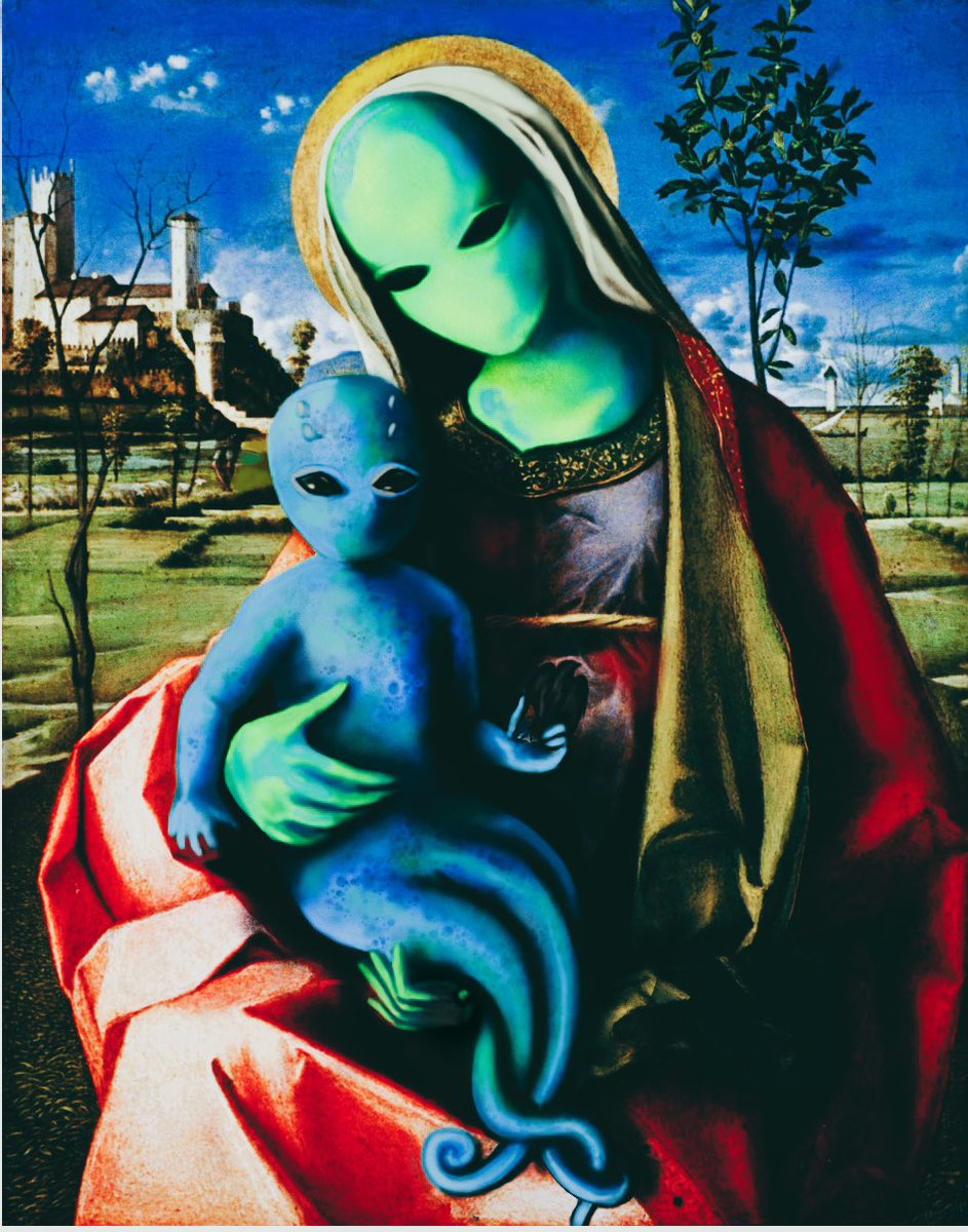 Heike51697106's tweet photo. Ancient aliens #nftart #art #artistsontwitter #digitalart #Aliens #colorfulart #alienation https://t.co/7bOBYO1ahC