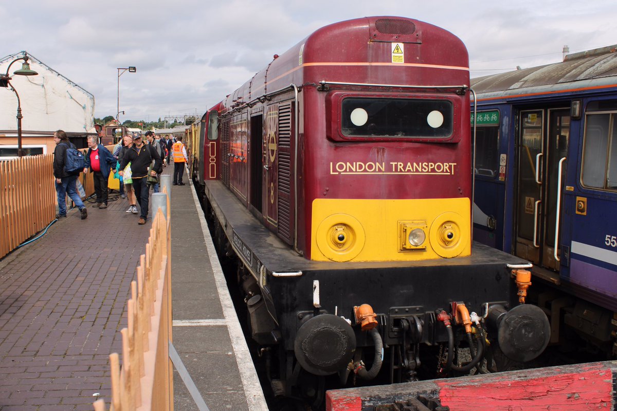 Today was an experience
20227 sat at Tyseley after recovering 1Z20 from Bordesley loop
