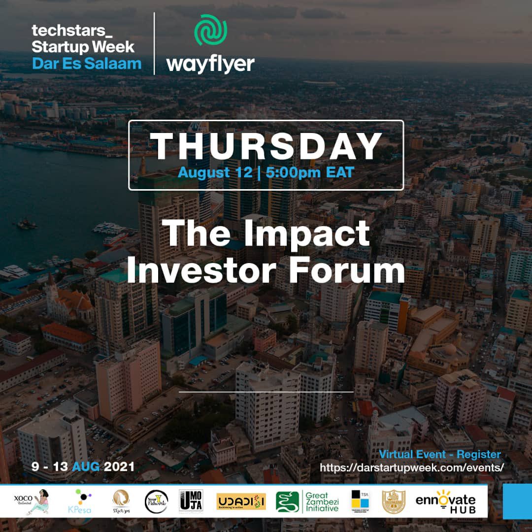 V2Reality's tweet photo. @DarStartup @KPesa4 @ennovatehub @YourYNetwork1 @SheUpsOrg @WeForXoco @Udadisi @createch_tz @TZprivateEquity @ASSEKnews Tomorrow:
Round table discussion with global #impactinvestors, #angelinvestors & #VC’s:
🖊️: The Impact Investor Forum
🗓️: Thursday, Aug 12
⏱️: 5pm EAT
Register now via 👇🏾
https://t.co/ClBpiwTgir
#techstars #swdar #startupcommunity #Tanzania #entrepreneur @DarStartup #ImpInv https://t.co/hjYhTfODDR