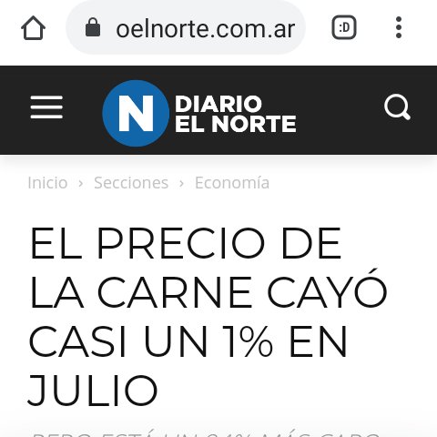 Bueno,algo es algo,de a poco van bajando los precios

#FuerzaAlberto
#LoEstamosLogrando