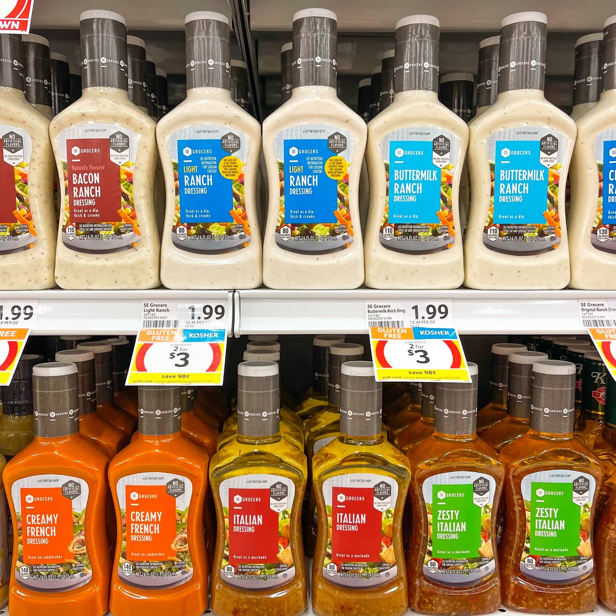 WinnDixie's tweet photo. Overdressed, always. 🙌 😀  Dress up your summer savings with the #DealOfTheWeek!  THIS WEEK: $1.79 #SEGrocers Salad Dressings. https://t.co/xbWwuD0fE2