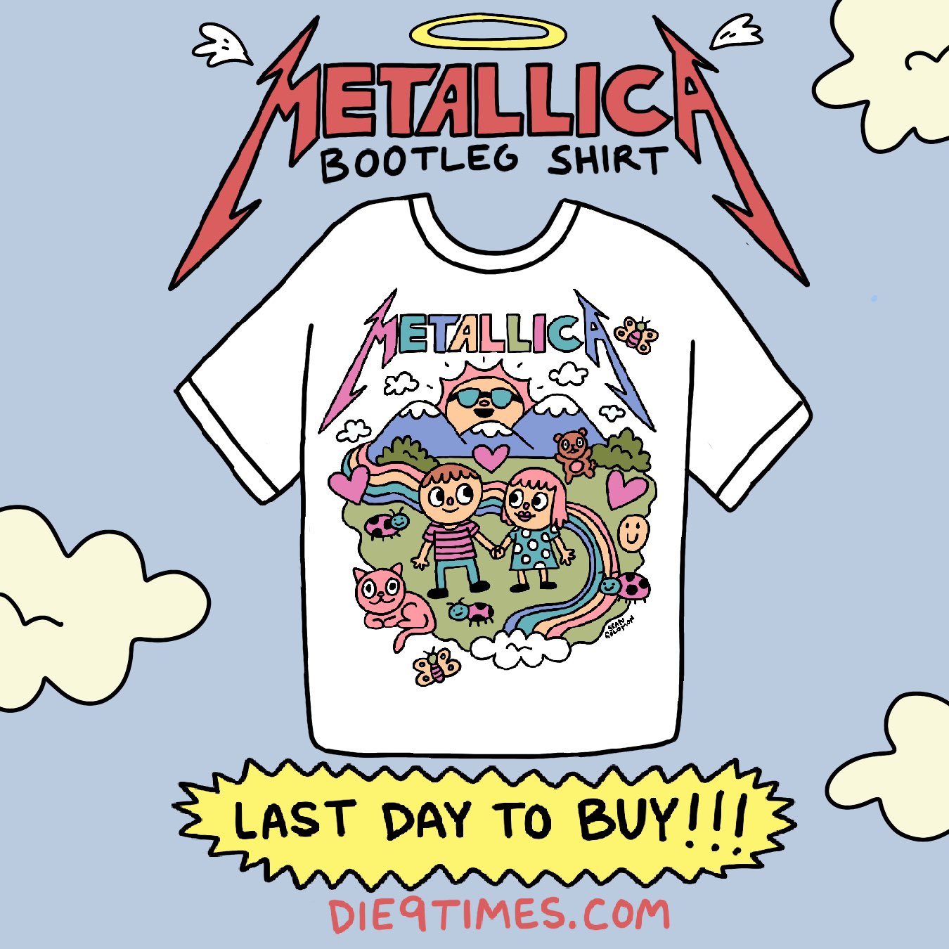 And finally metallica t shirt cheap
