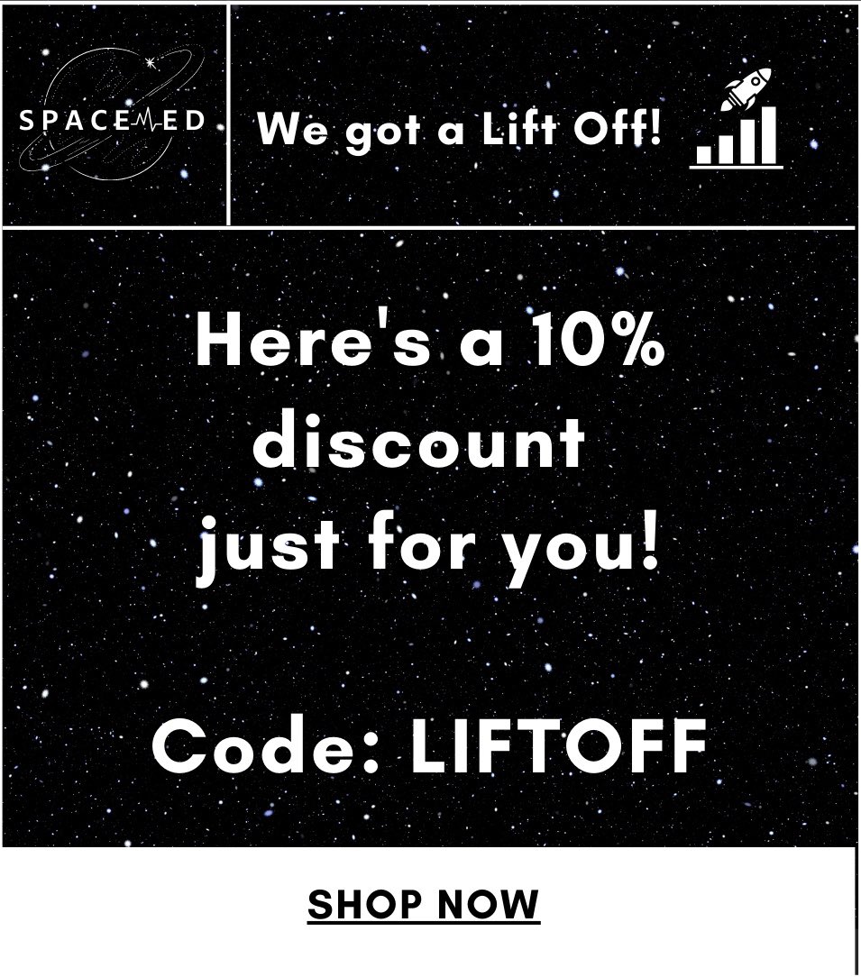 SPACEMEDco's tweet photo. Enjoy shopping! https://t.co/M6oXHivTtO