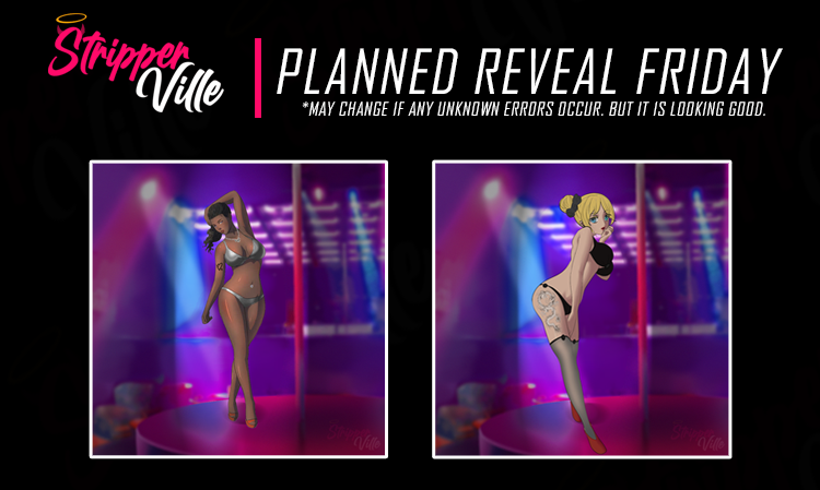 StripperVilleio's tweet photo. Just a few days left to pick up your stripper before the reveal! Don't miss out!
https://t.co/TPGZTc9NXq https://t.co/VsBUPDwAKg