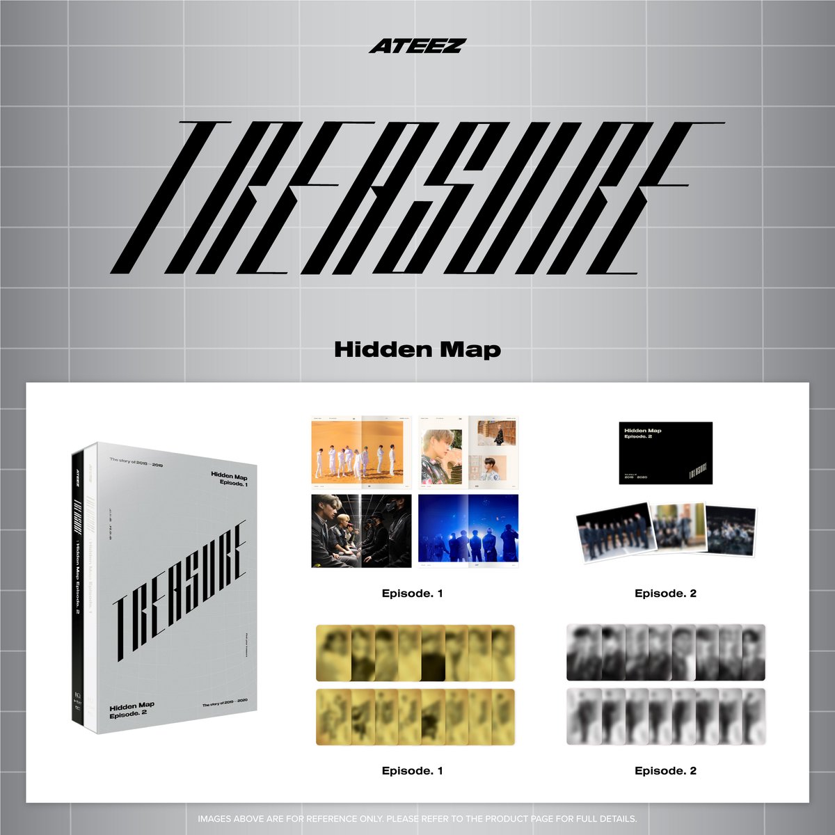 subkshop's tweet photo. 🗺 ATEEZ - TREASURE : HIDDEN MAP 🗺

Less than 2 days left to pre-order!
↳ https://t.co/ot70KWCqBq

VERSIONS:
1️⃣ EPISODE.1
2️⃣ EPISODE.2
3️⃣ PACKAGE

🔍 Full details on product page.

#Hidden_Map #ATEEZ #에이티즈
#SUBKSHOP #SUBKSQUAD https://t.co/nddnXQoafU